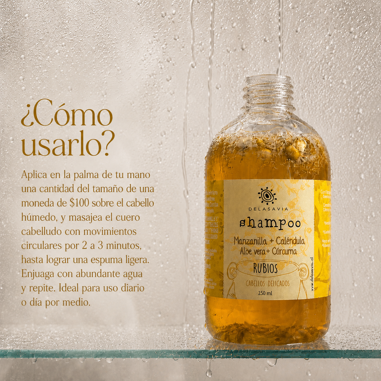 Shampoo Suave Manzanilla & Caléndula