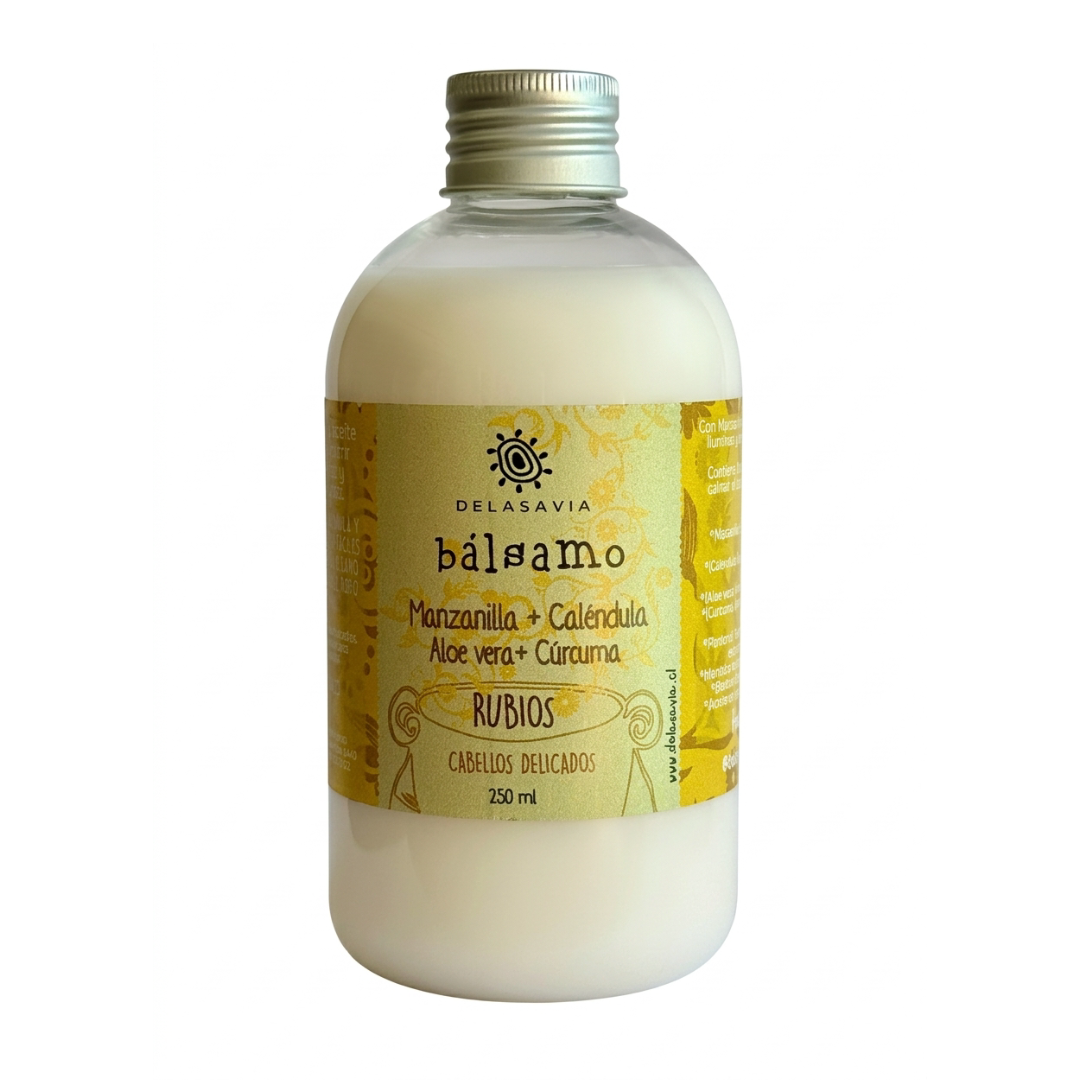 Bálsamo Suave Manzanilla &amp; Caléndula | Cabello Delicado y Niños