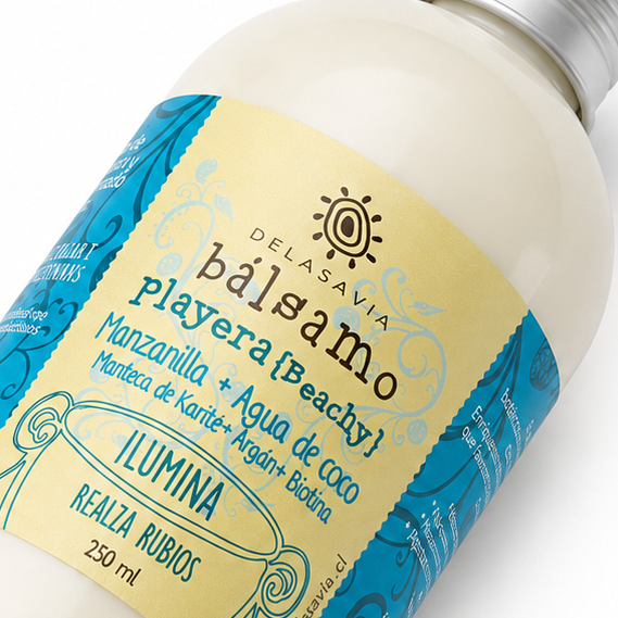 Bálsamo Iluminador Rubios Playeras | Manzanilla y Aloe