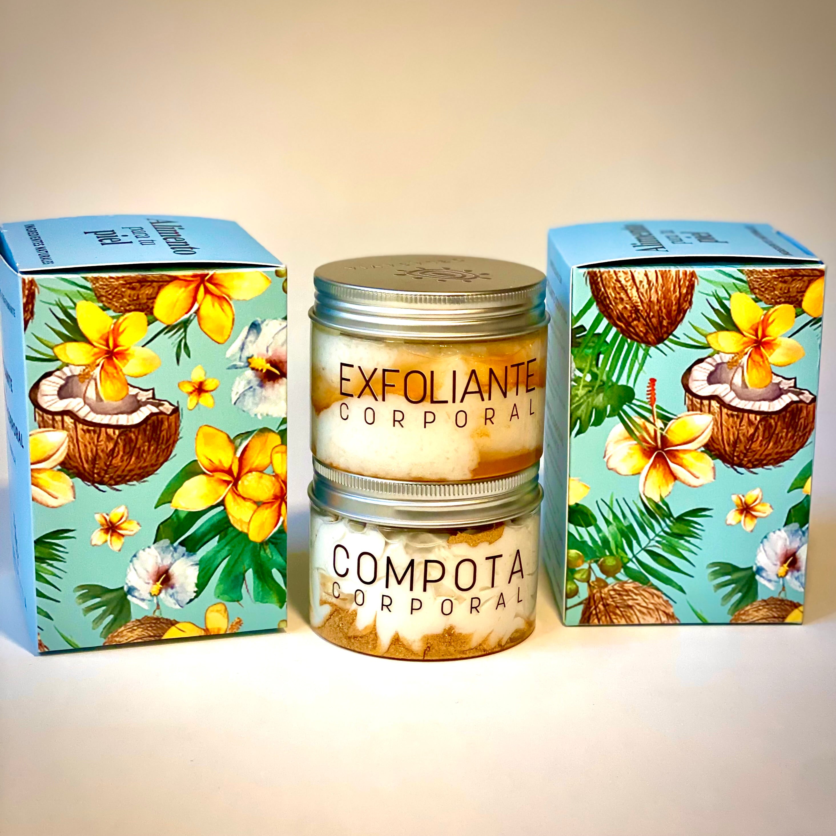 Exfoliante y Compota Corporal /coco vainilla