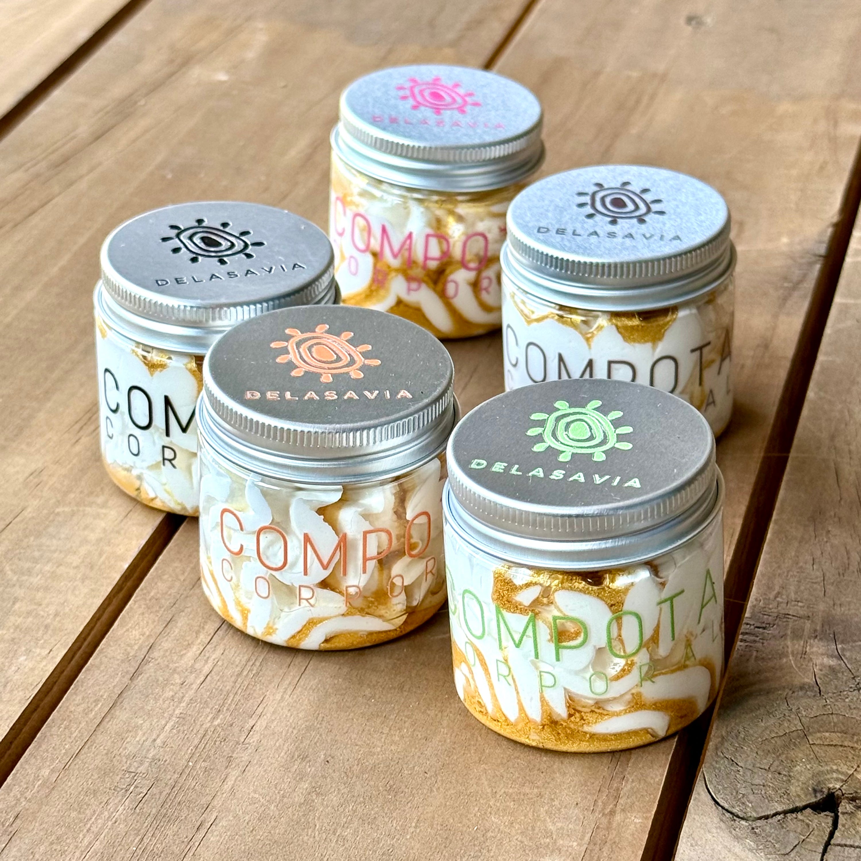RITUAL DE CUIDADO : Colección Compotas Corporales (5x60ml)