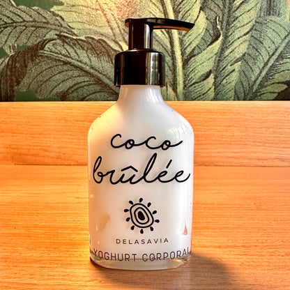 YOGHURT CORPORAL COCO BRULLE  (con pantenol, aloe vera y argán)