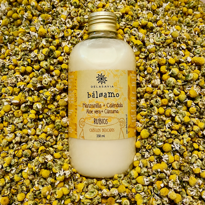 Bálsamo Suave Manzanilla & Caléndula | Cabello Delicado y Niños