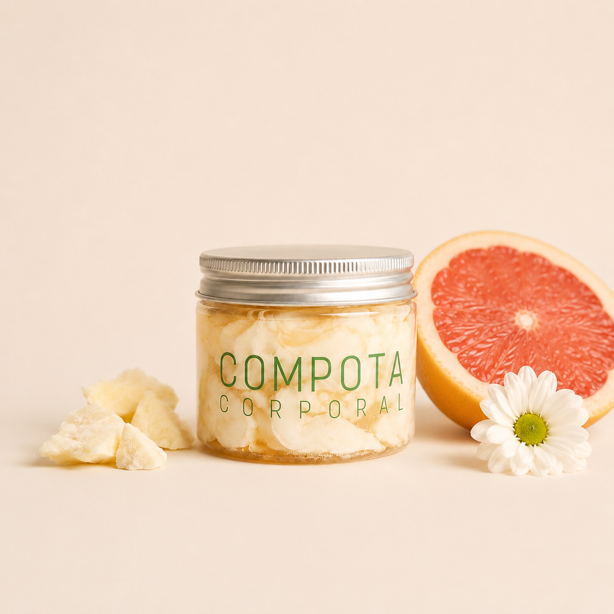 Compota corporal Karité Pomelo&amp;Flores Blancas