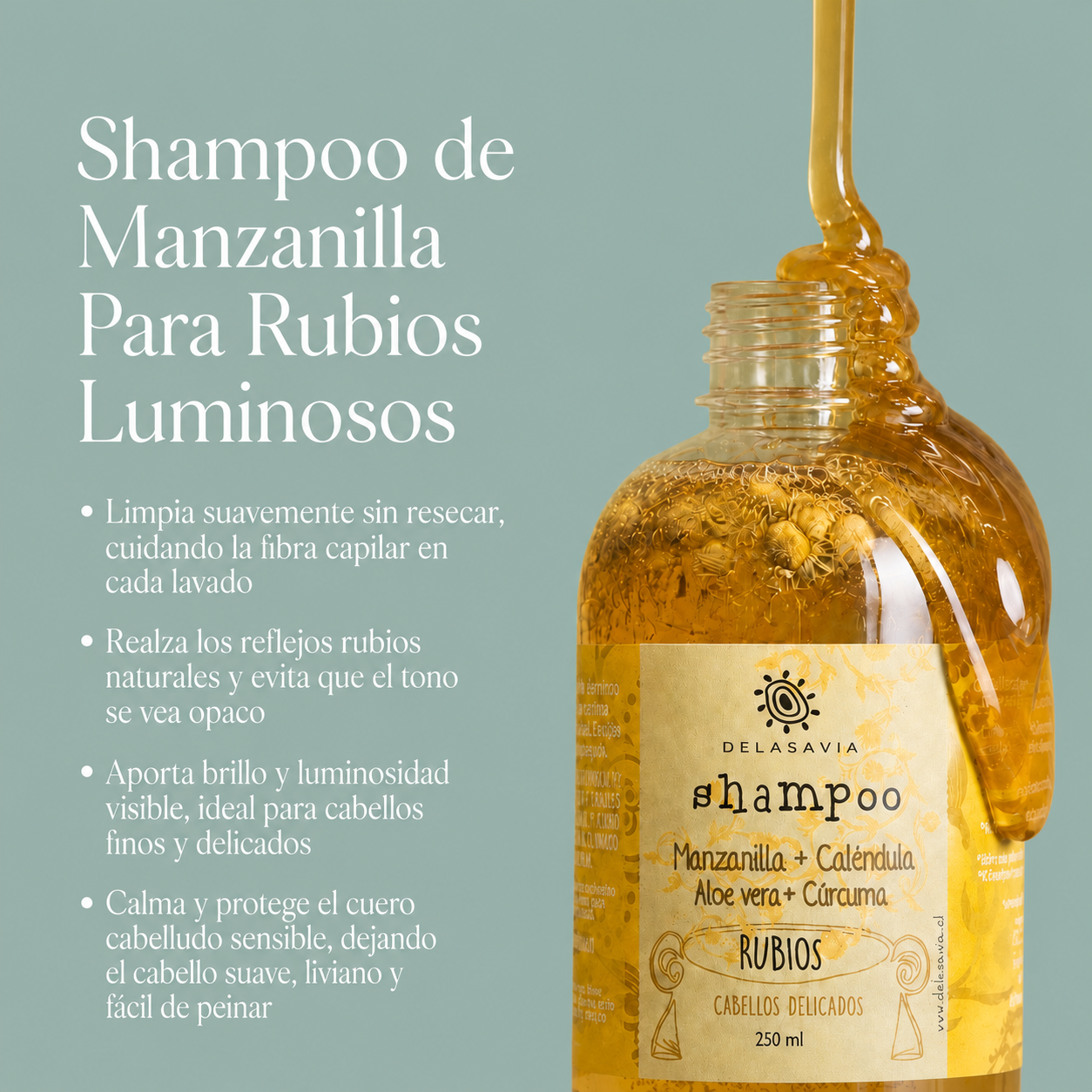 Shampoo Suave Manzanilla &amp; Caléndula