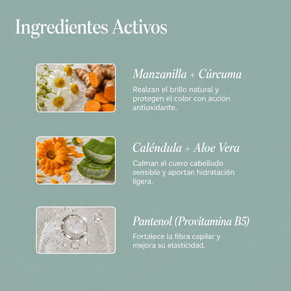Shampoo Suave Manzanilla &amp; Caléndula