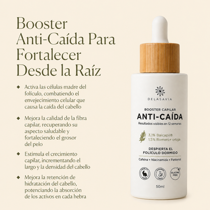 Pack Tratamiento Anti-Caída 3 Meses: Aplicador Tecnológico DE REGALO