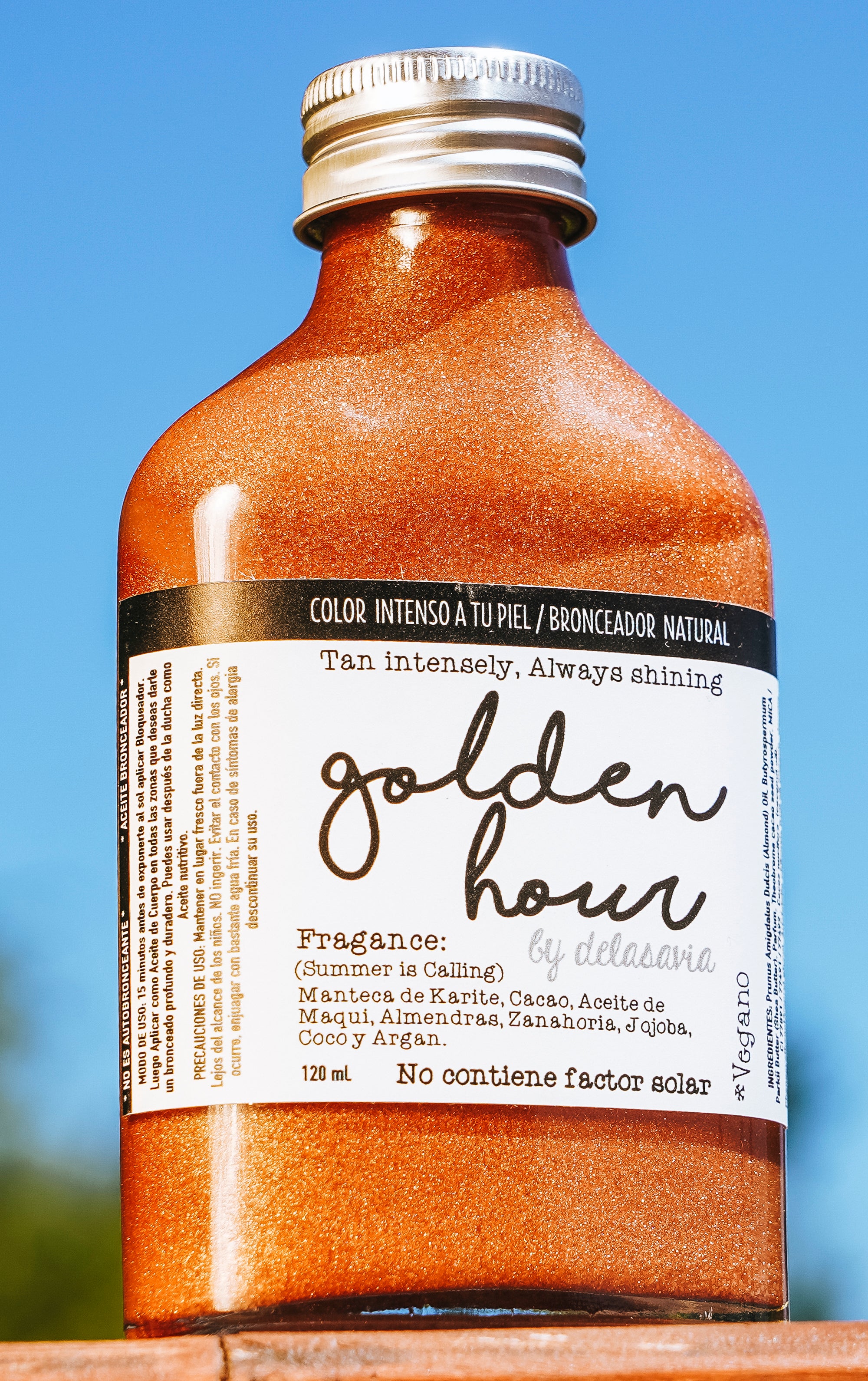 Aceite Bronceador Golden Hour 120ml (acelerador)