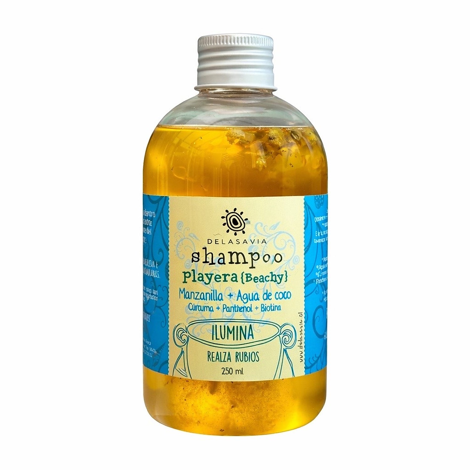 SHAMPOO Iluminador Rubios Playeras | Manzanilla y Aloe